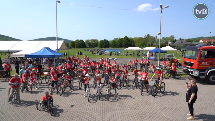 Otwarcie sezonu rowerowego w Ścinawce Średniej
